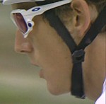 Andy Schleck whrend der 16. Etappe der Tour de France 2009
